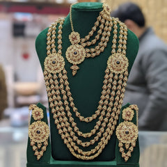 Bridal Mala Mahta Patti Earning Set