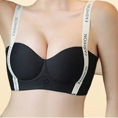 Fashion Logo Straps Bra