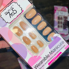 7To5 Talklee Wearable Artifical Nails With Free Stickers