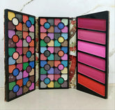 Miss Ayesha 100 Color Eyeshadow Palette & 6 Color Blush-on