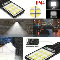200W Solar-Powered Outdoor Street Light with Transparent LED