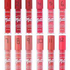 Hudamoji Matte Transferproof Waterproof Lip Gloss