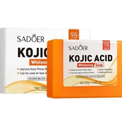 Sadoer Kojic Acid Whitening Soap - 100g