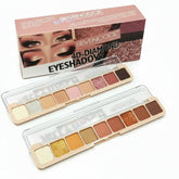 Seven Cool 4D Diamond Eyeshadow Palette - 9 Colors