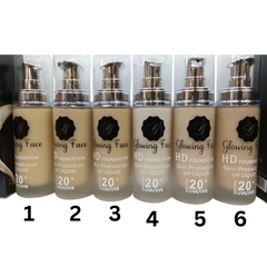 Glowing Face HD UV Skin Protection Foundation