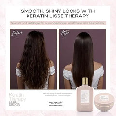 Alfaparf Milano Lisse Design Keratin Therapy Rehydrating Hair Mask - 200ml