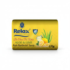 Relax Aloe and Lime Anti-Bacterial Soap - 170gm