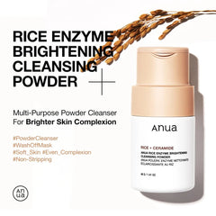 Anua Rice Enzyme Brightening Cleansing Powder – 40g