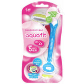 Aquafit 5 blades 3 in 1 moisturising Razor Each