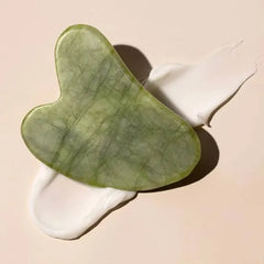Authentic Jade Crystal Heart Shape Gua Sha