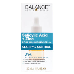 Balance Active Formula Salicylic Acid & Zinc Pore Minimising Serum - 30ml