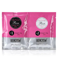 BEACYSW Foot Soak Powder Jelly Pocket Spa Pedicure Set