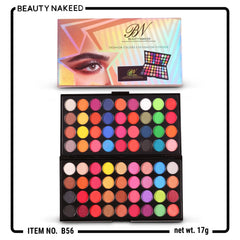 BN Beauty Nakeed 72 Color Eyeshadow Palette