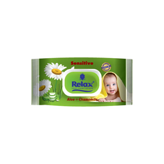 Relax Baby Sensitive Wipes 72s
