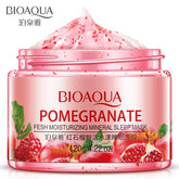 Bioaqua Pomegranate Mineral Sleep Mask - 120g
