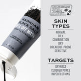 Freeman Exotic Blends Hawaiian Black Salt Peel Off Mask - 75ml