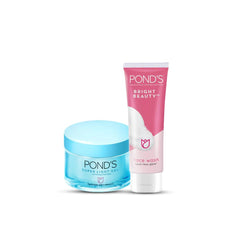 Bundle - Ponds Super Light Gel - 50G + Ponds Bright Beauty Face Wash - 50g