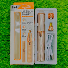 3‑in‑1 Flawzbss Hair Removal & Eyebrow Trimmer