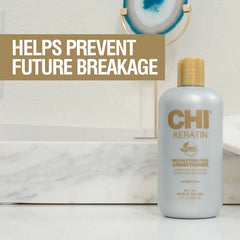 CHI Keratin Reconstructing Conditioner, Paraben Free, For All Hair Types - 355ml