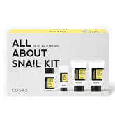 COSRX - All About Snail Trial Kit - 4 Pcs Set - Made in Korea