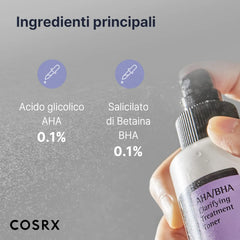 Cosrx AHA BHA Clarifying Treatment Toner - 150ml