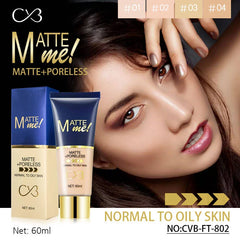 CVB Paris Matte Me +Poreless Foundation - 60ml