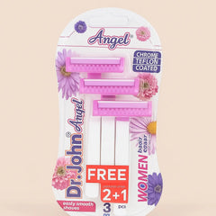 Dr. John Angel 3-Piece Body Hygiene Razor