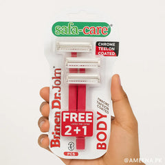 Dr. John Safa Care 3-Piece Body Hygiene Razor