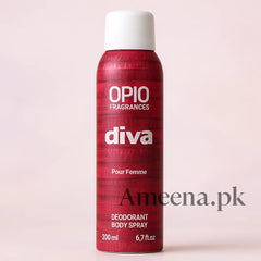 Opio Diva Deodorant Body Spray – Pour Femme - 200ml