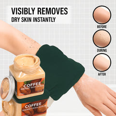 Glow-Up Duo Coffee Scrub & Exfoliating Glove