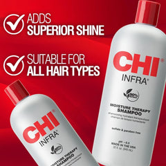 Chi Infra Shampoo, 32 Fl Oz 946ml