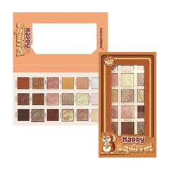 18 Colors Coco Urban Happy Squirrel Eyeshadow Palette