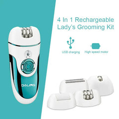 DALING DL-6018 high quality 4 in 1 lady epilator