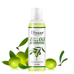DISAAR 100% Natural Olive Oil Moisturizing Skin Massage Body Oil - 100ml