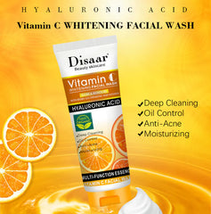 DISAAR Deep Cleansing Whitening Vitamin C Face Wash - 100ml