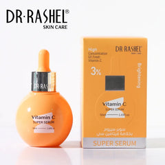 DR.RASHEL Skin Care Moisturizing Fade Dark Spots Brightening Vitamin C Face Serum - 50ml