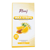Rivaj UK Lemon & Honey Hair Removing Body Wax Strips