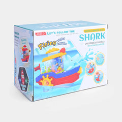 Gear Ship Toy with Sound and Flashing Lights for Kids