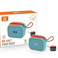 DV-1017 Pure Bass wireless portable Bluetooth speaker