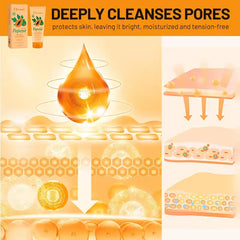 Disaar Papaya Extract Whitening Vitamin E Facial Wash 100g