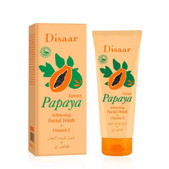 Disaar Papaya Extract Whitening Vitamin E Facial Wash 100g