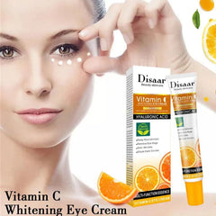 Disaar Vitamin C Whitening Eye Cream with Hyaluronic Acid - 25ml