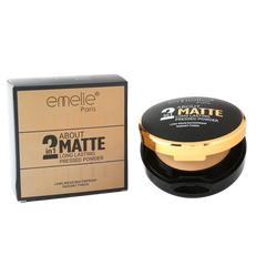 Emelie 2 in 1 Matte Pressed Powder