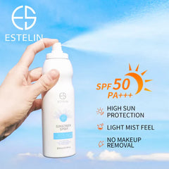 Estelin - Ultra Light Hydrating Invisible Sunscreen Spray Spf 50 Pa+++ - 180g