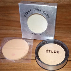 Etude Twin Cake And Puff – Compact Powder - SPF25