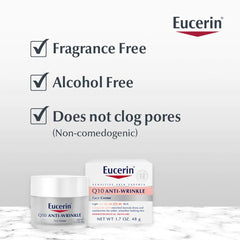 Eucerin Q10 Anti-Wrinkle Face Cream - 48g