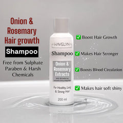 Havelyn Onion & Rosemary Hair Shampoo - 200ml