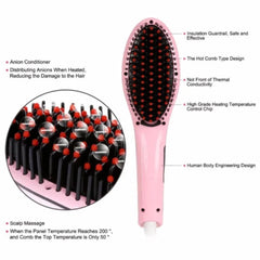 Marske Professional Electric Hair Straightening Brush
