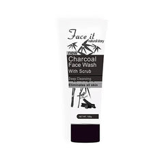 Face It New Charcoal Face Wash With Scrub 100g