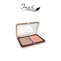 Face it Natural Story 2 In 1 Contour & Eyebrow Powder